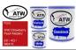 Preview: Ford, Wild Strawberry Pearl Metallic, EK / 4Q / M6413: 1L Lackdose + 1L Klarlack + 500ml Härter - Set, von ATW Autoteile West.